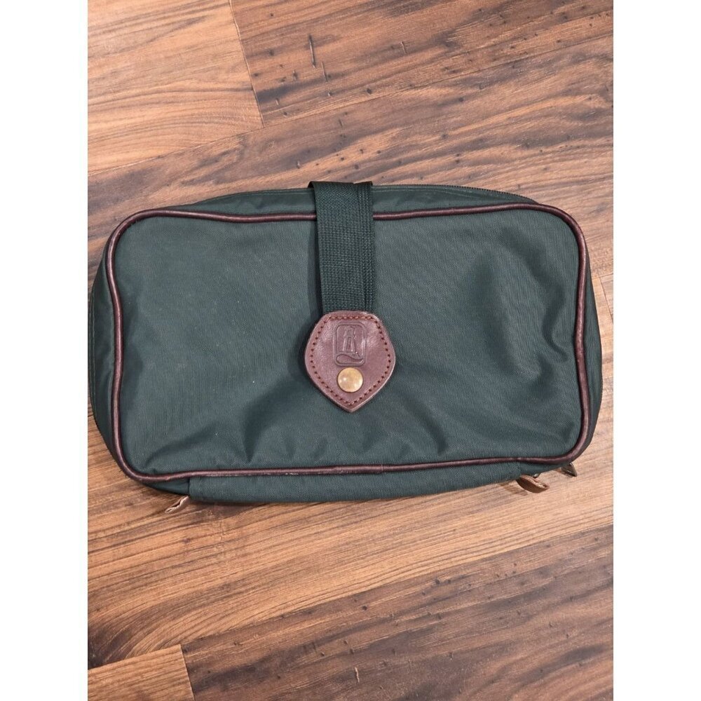 Lands’ End Vintage Travel Toiletry Organizer Hanging USA Made Unisex